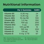 Berocca Multivitamin Gummies - Cherry Flavor - 60 Count
