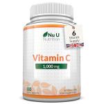 Vitamin C 1000mg - Vegan Friendly 180 Tablets
