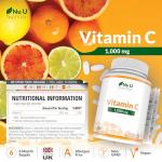 Vitamin C 1000mg - Vegan Friendly 180 Tablets