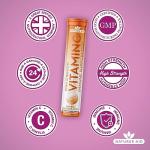 Nature's Aid Vitamin C 1000mg Effervescent Tablets