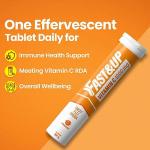 Fast&Up Vitamin C 1000mg Effervescent Tablets – Orange