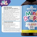 Nature's Aid Vitamin D3 Mini Drops for Kids