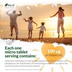 Vitamin D3 4000 IU - 400 Veggie Tablets