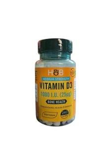 Holland & Barrett Vitamin D3 1000 IU Tablets