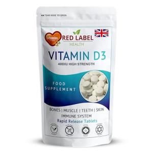 Vitamin D3 4000 IU Tablets for Healthy Bones