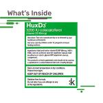 Hux D3 Vitamin 3200iu Vegetarian Capsules 30 Count