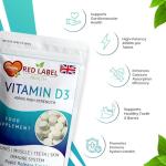 Vitamin D3 4000 IU Tablets for Healthy Bones