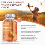 Kids' Vitamin D Gummies 1000IU - Orange Flavor