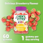 Chewy Vites Kids Vegan Vitamin D3 Gummies, 60 Count