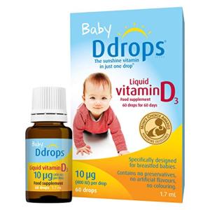 Baby Ddrops 10 µg Vitamin D3 for Kids