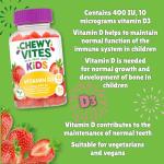 Chewy Vites Kids Vegan Vitamin D3 Gummies, 60 Count