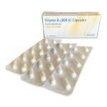 Vitamin D 800IU Colecalciferol Capsules 30 Count