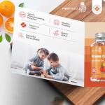 Kids' Vitamin D Gummies 1000IU - Orange Flavor