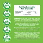 Chewy Vites Kids Vegan Vitamin D3 Gummies, 60 Count