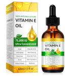 Pure Vitamin E Oil for Skin and Hair 2 Fl Oz