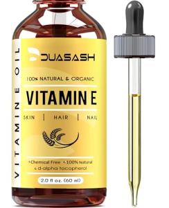 Pure Organic Vitamin E Oil for Skin and Hair