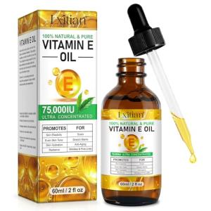 Organic Vitamin E Oil for Skin and Scars
