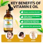 Organic Vitamin E Oil for Skin and Scars