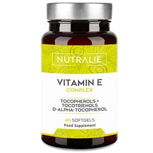 Premium Vitamin E Antioxidant with Tocotrienols - 60 Softgels