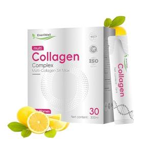 EneriWell Multi Collagen 5X Lemon Drink Mix