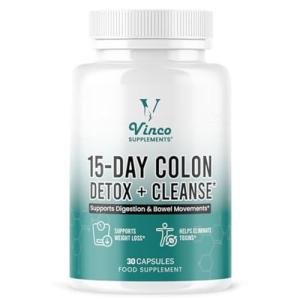 Vinco Colon Cleanse 15-Day Detox for Weight Loss