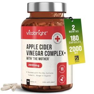 Apple Cider Vinegar Capsules with Probiotics 180ct