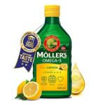 Moller's Omega 3 Cod Liver Oil - Lemon 250 ml