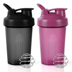 ACWOO 500ml Protein Shaker Bottle - 2 Pack