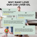 Moller's Omega 3 Cod Liver Oil - Lemon 250 ml