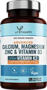 Calcium, Magnesium, Zinc & Vitamin D + K2 Tablets