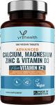 Calcium, Magnesium, Zinc & Vitamin D + K2 Tablets