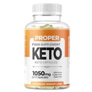Keto Proper Capsules - One Month Supply