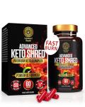 Keto Shred Weight Loss Pills - 60 Capsules