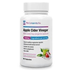 Apple Cider Vinegar Capsules with Green Tea & Ginger