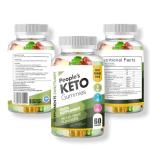 People's Keto 60 Mixed Flavor Gummies, Low Sugar
