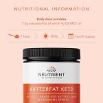 Keto MCT Powder with Coconut Oil and Ghee