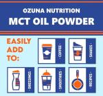 MCT Oil Powder for Clean Energy and Ketosis
