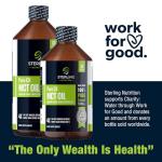 Premium Pure C8 MCT Oil - 500ml, 99.7% Pure