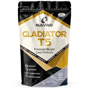 NutriVolv Gladiator T5 Weight Loss Pills 60ct