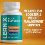 Lean X Weight Support Supplement – 60 Capsules