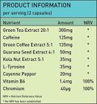 NutriVolv Gladiator T5 Weight Loss Pills 60ct