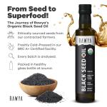 RAWYA Organic Black Seed Oil - 250 ml