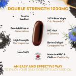 Black Seed Oil Capsules - 120 Double Strength 1000mg