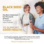 Black Seed Oil Capsules - 120 Double Strength 1000mg