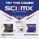 SCI-MX Diet Whey Protein Powder with Vitamins, Strawberry