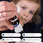 Kids Omega 3 DHA Drops with Lemon Flavor