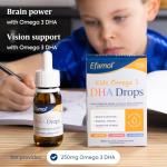 Kids Omega 3 DHA Drops with Lemon Flavor