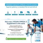 Vegan Omega 3 Softgels for Joint and Heart Health
