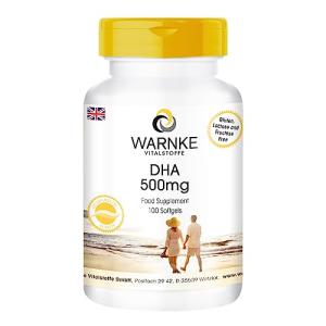 DHA 500 mg Softgels - Omega 3 Fatty Acids