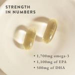 Bare Biology Super-Strength Omega-3 Fish Oil Capsules